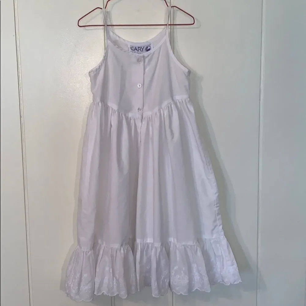 ‎Vtg 70s polyester/cotton embroidered petticoat