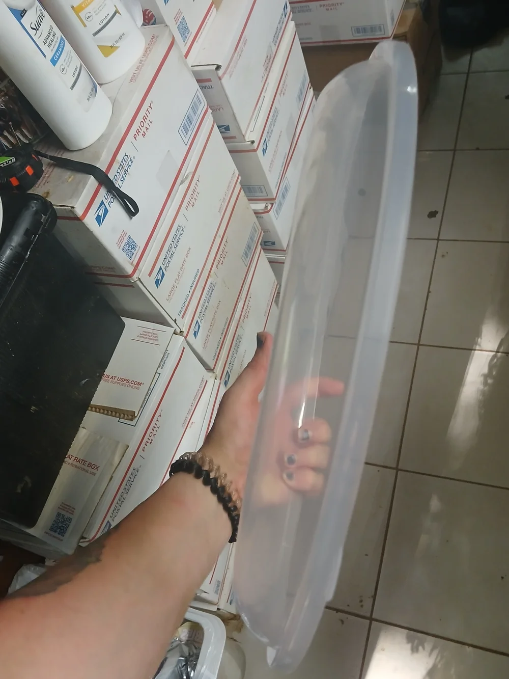 no brand clear translucent