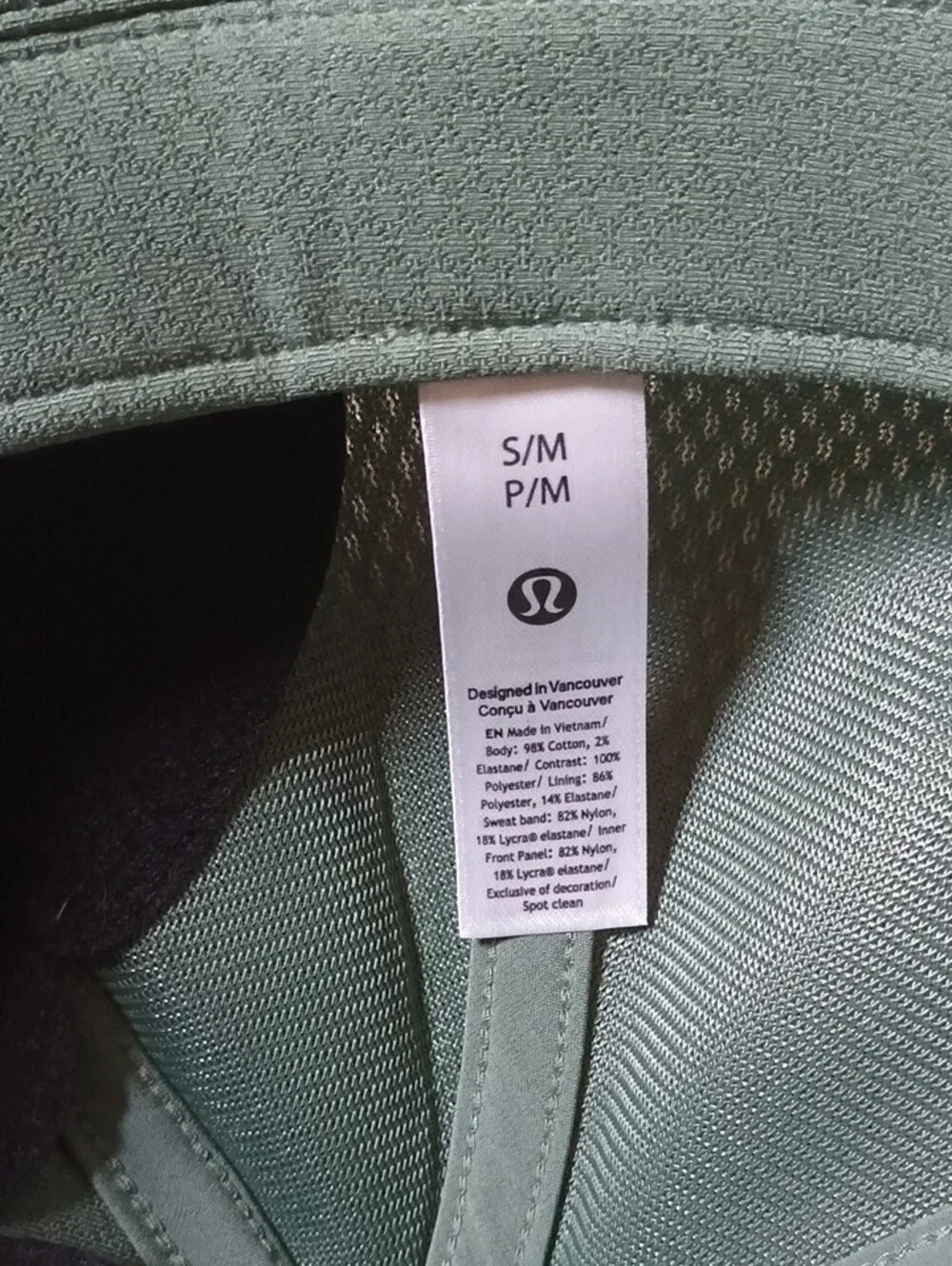 Lululemon Green Trucker Hat NWT