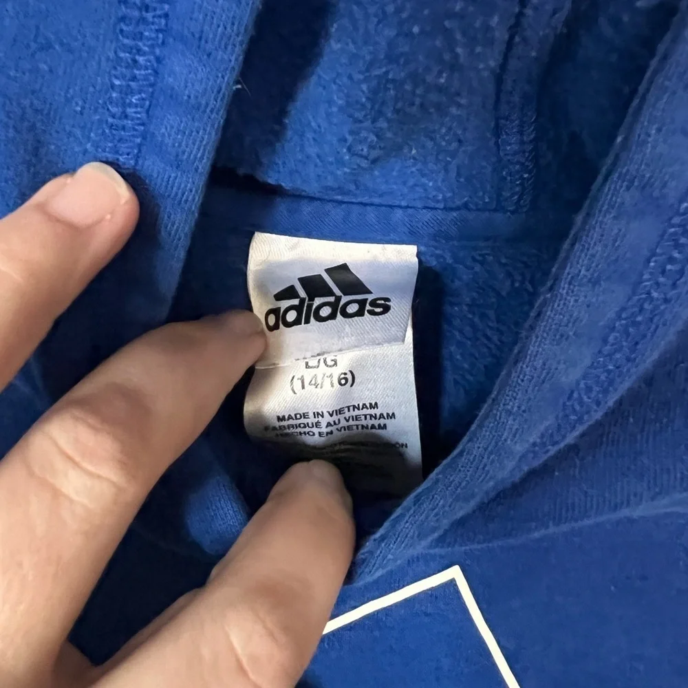 adidas cozy blue