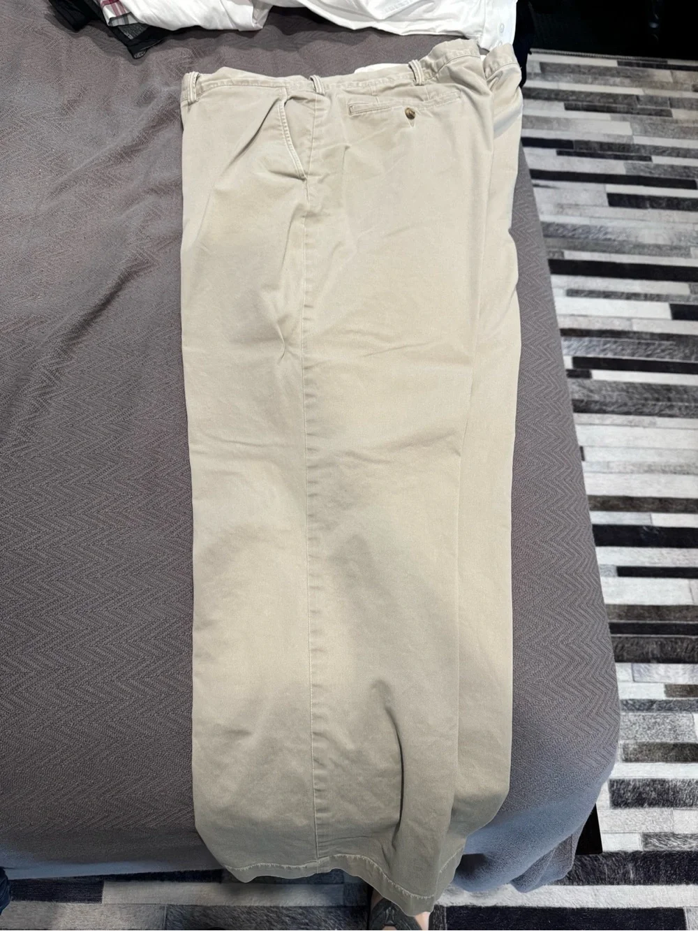 Men's Casual Chino Pants - Khaki and Navy