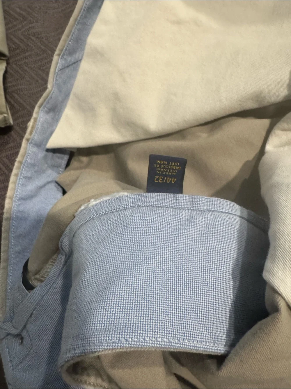 Men's Casual Chino Pants - Khaki and Navy