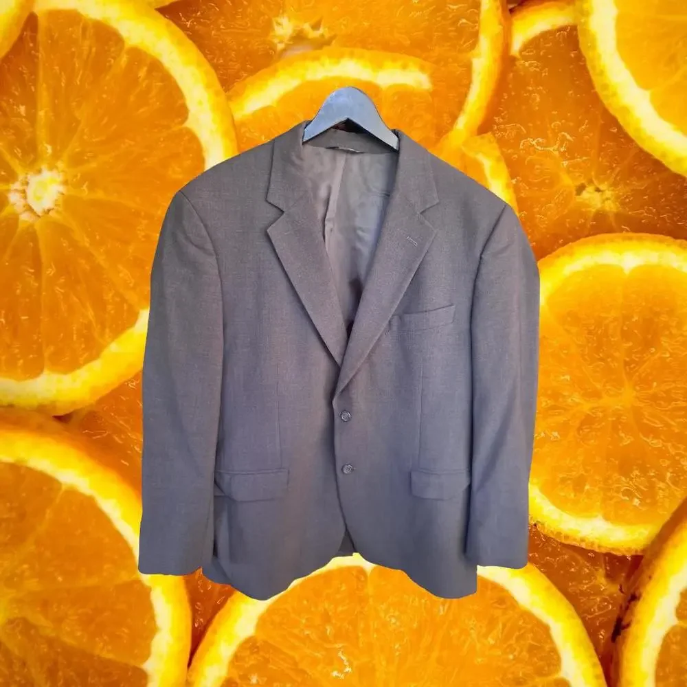 Brooks Brothers Gray‎ 2 Button Blazer Size 44R