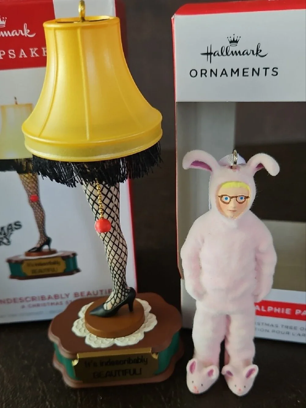 Hallmark ornaments featuring