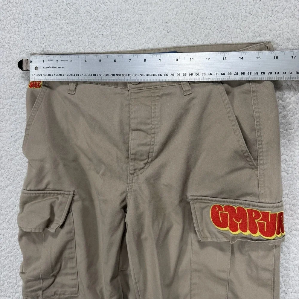 Empyre Relax Cargo Pants Men's 28 (Actual 31x27) Embroidered Skate Y2K