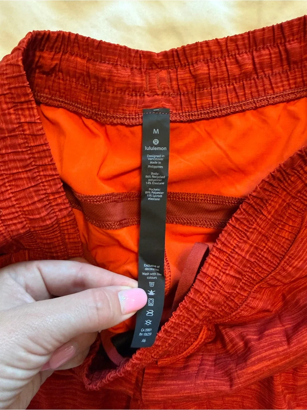 Lululemon Pace Breaker Short *Linerless 7