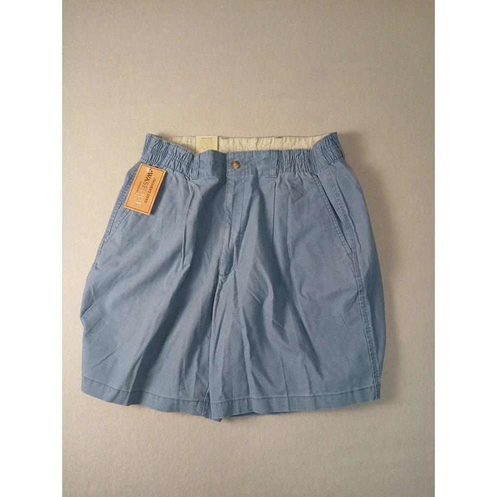 BILL BLASS Casuals MENS  BLUE CHINO LIGHTWEIGHT OUTDOOR SHORTS SZ34 New!!