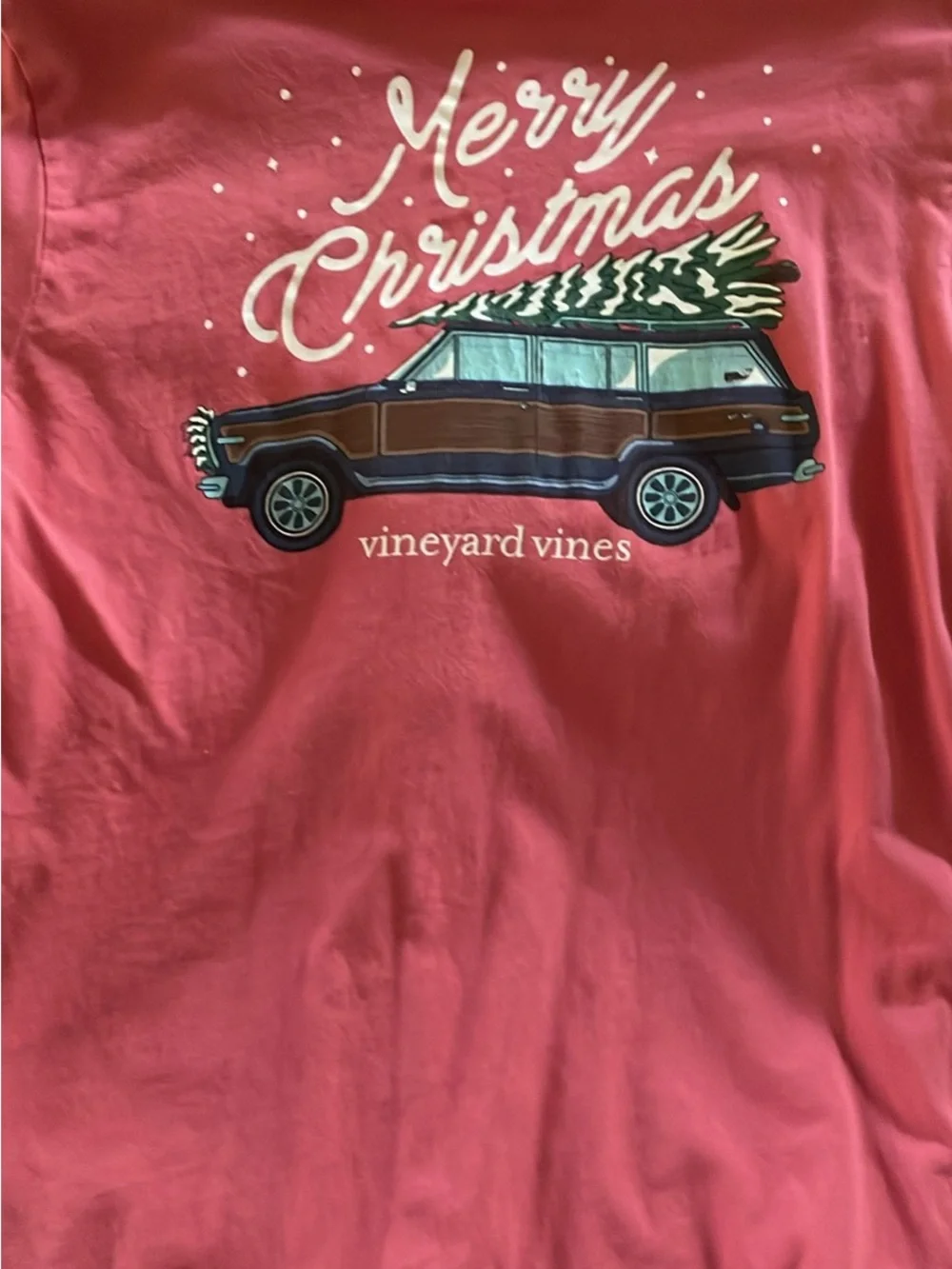 Vineyard Vines coral graphic