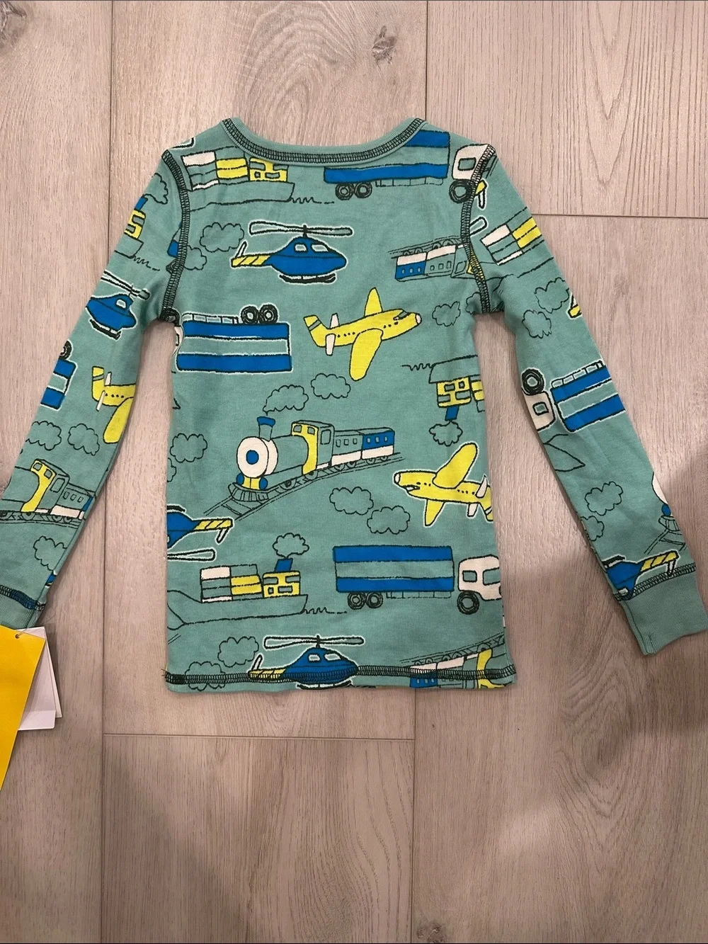 Nordstrom Kids Glow in the Dark Transportation Pajama Top Size 3NWT
