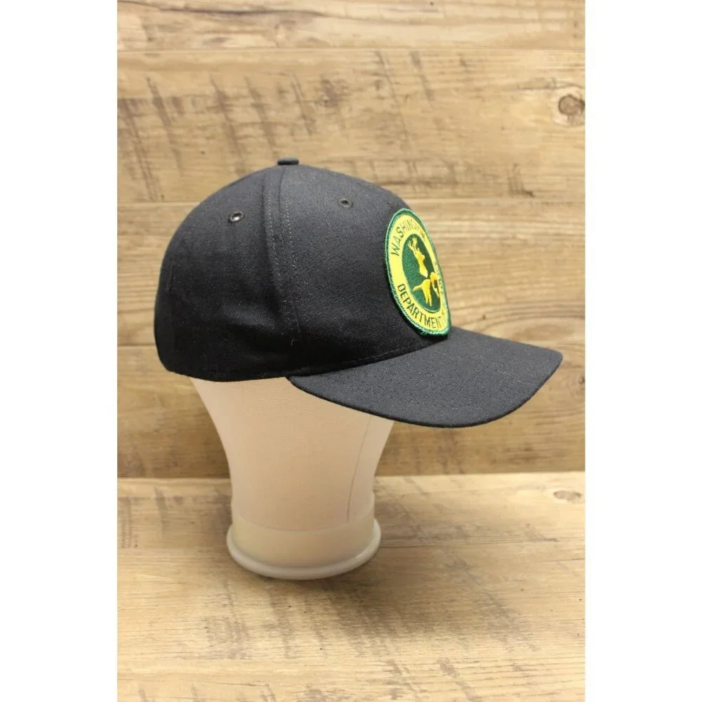 New Era Vintage Pro Model Snapback Hat Size Medium-Large Mesh‎ Wildlife Cap