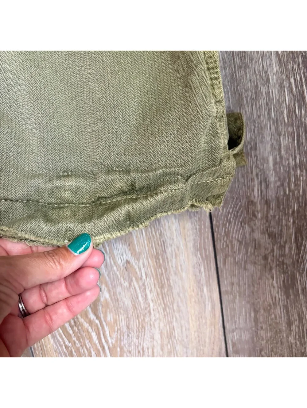 Free People distressed oversized