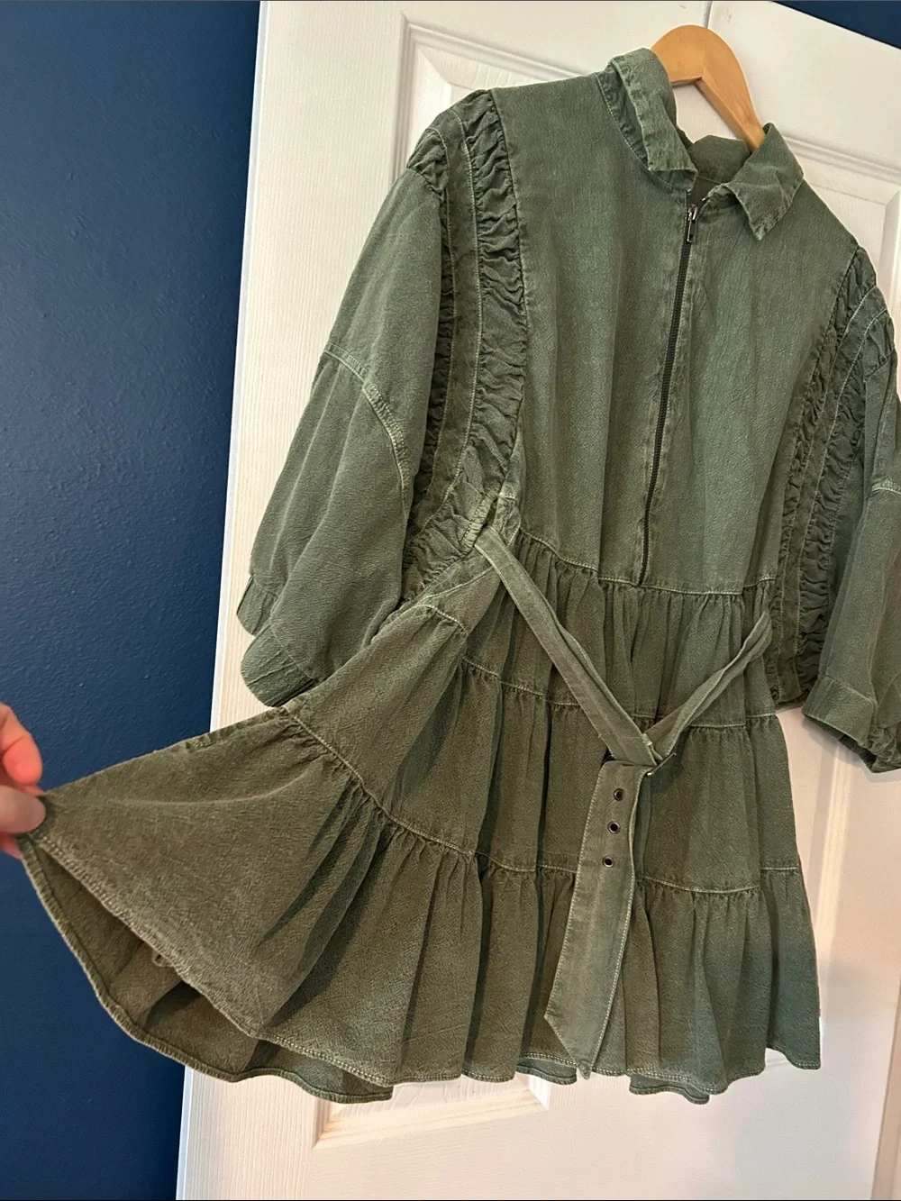 Free People lightweight olive