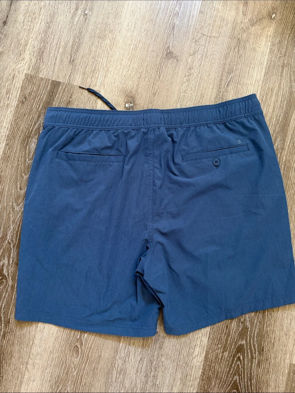 Chaps Men’s Blue Flat Front Athletic Shorts