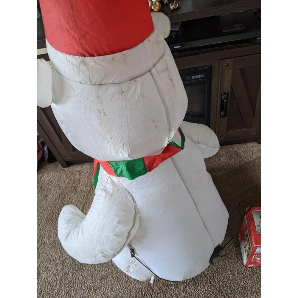 Home‎ accents polar bear inflatable Xmas lawn decor