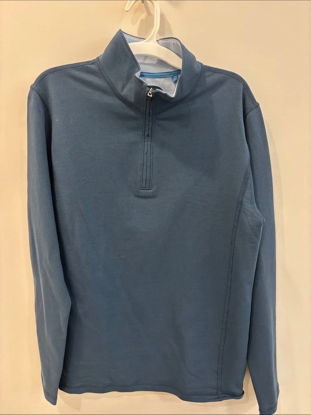 NWT Crewcuts Boys Slate Blue Quarter-Zip Pullover - 12/14