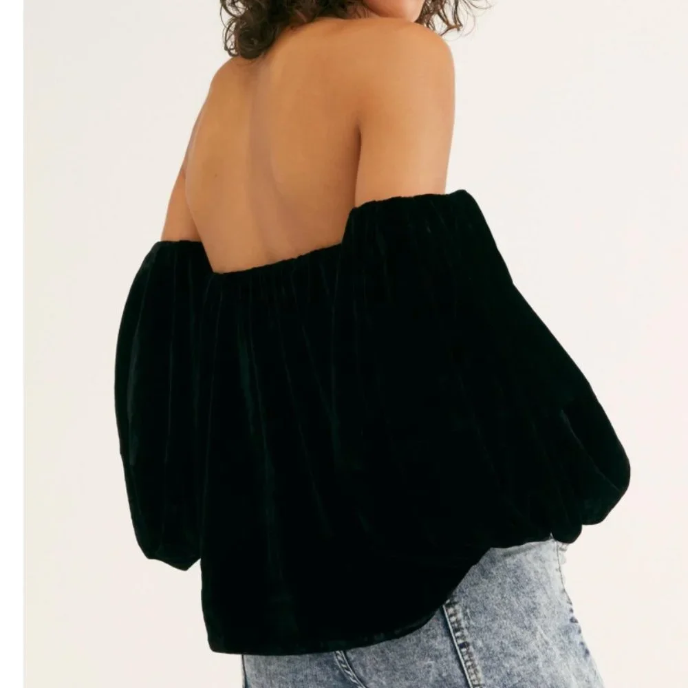 Free People velvet off