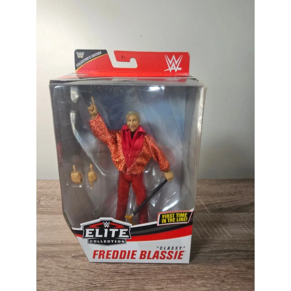WWE Elite Collection Classy Freddie Blassie Action Figure Collector Edition