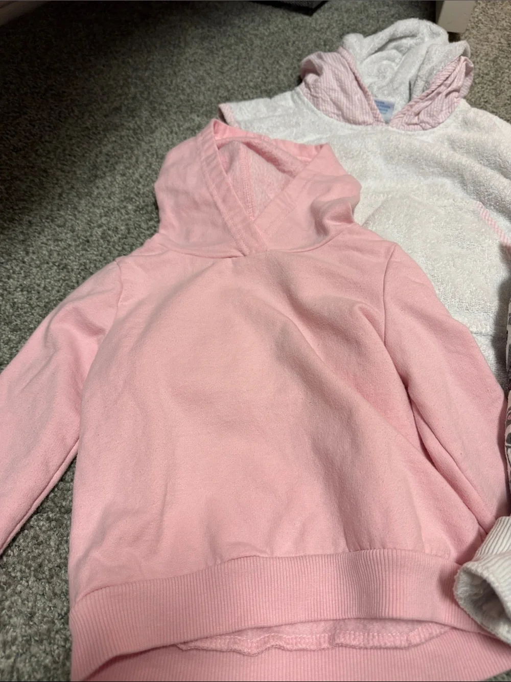 N/A pink hoodie
