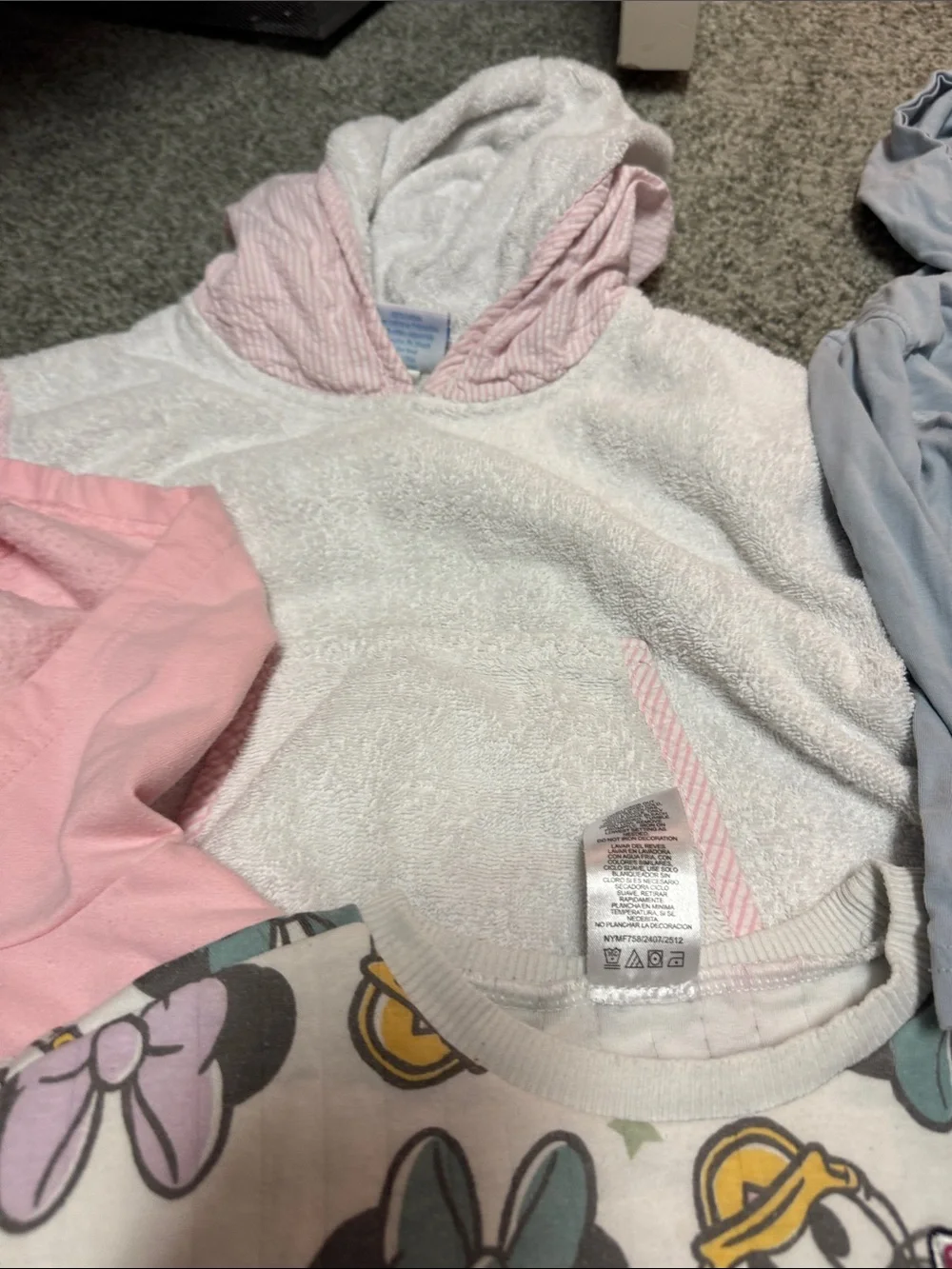 N/A pink hoodie