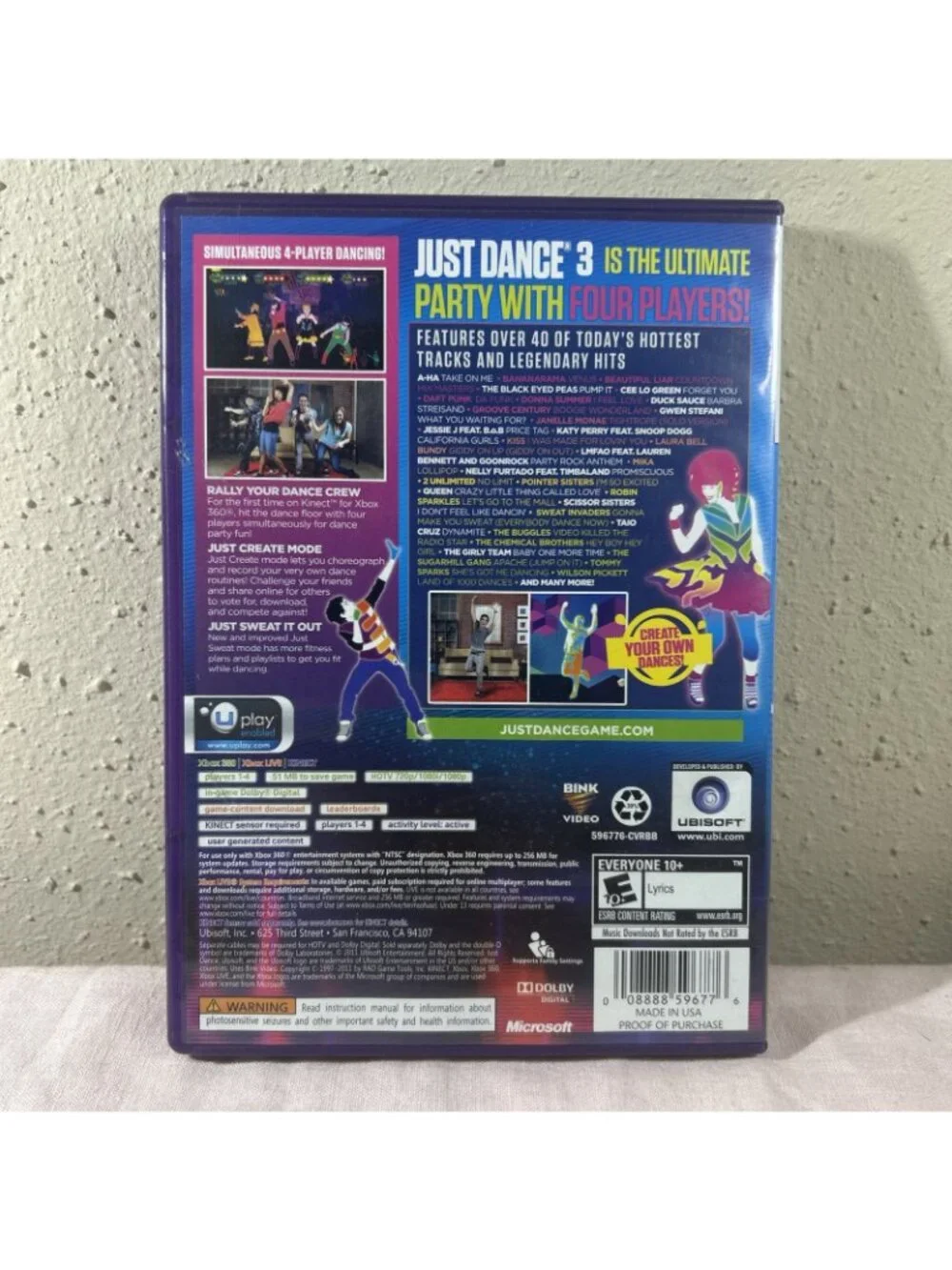 Microsoft just dance
