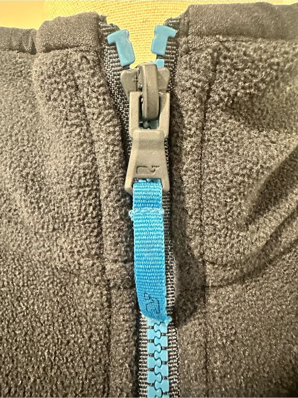 Vineyard Vines Navy Sleeveless Fleece Zip Vest