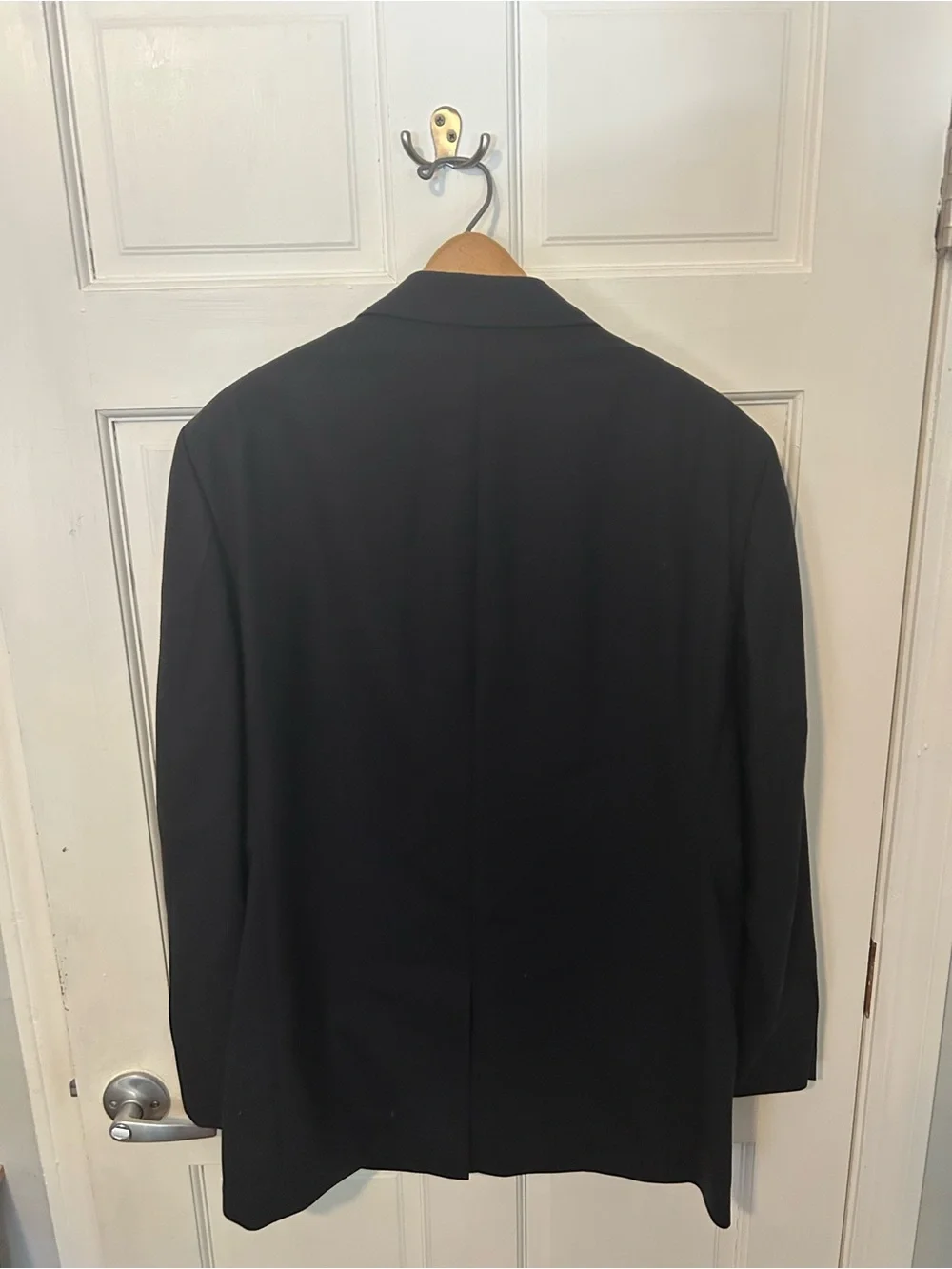 Brooks Brothers Black Two-Button Men's Suit Jacket