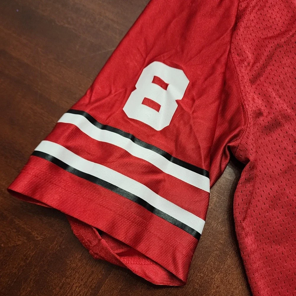 Nike striped logo football