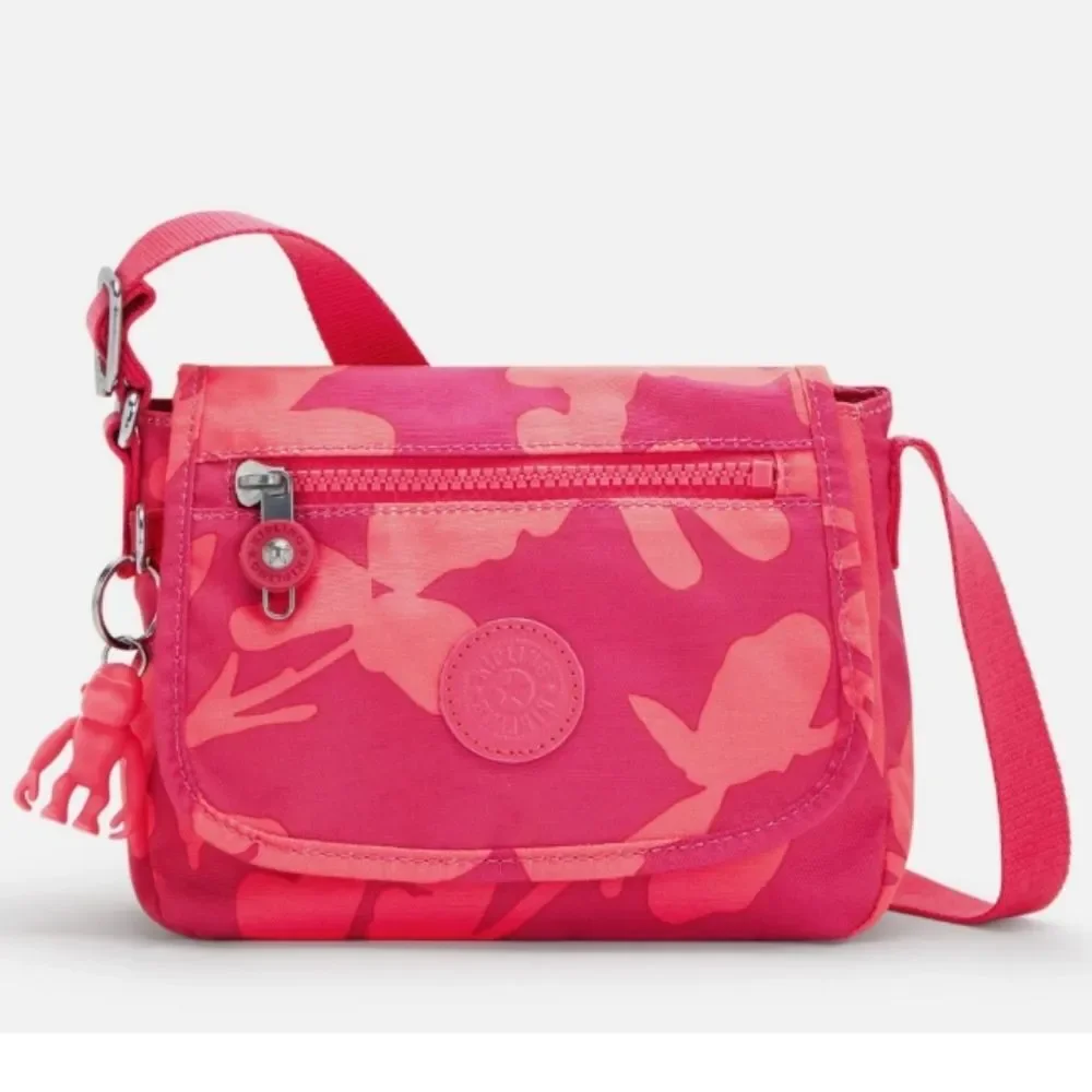 Kipling‎ Sabian Crossbody Mini Bag- Coral Print