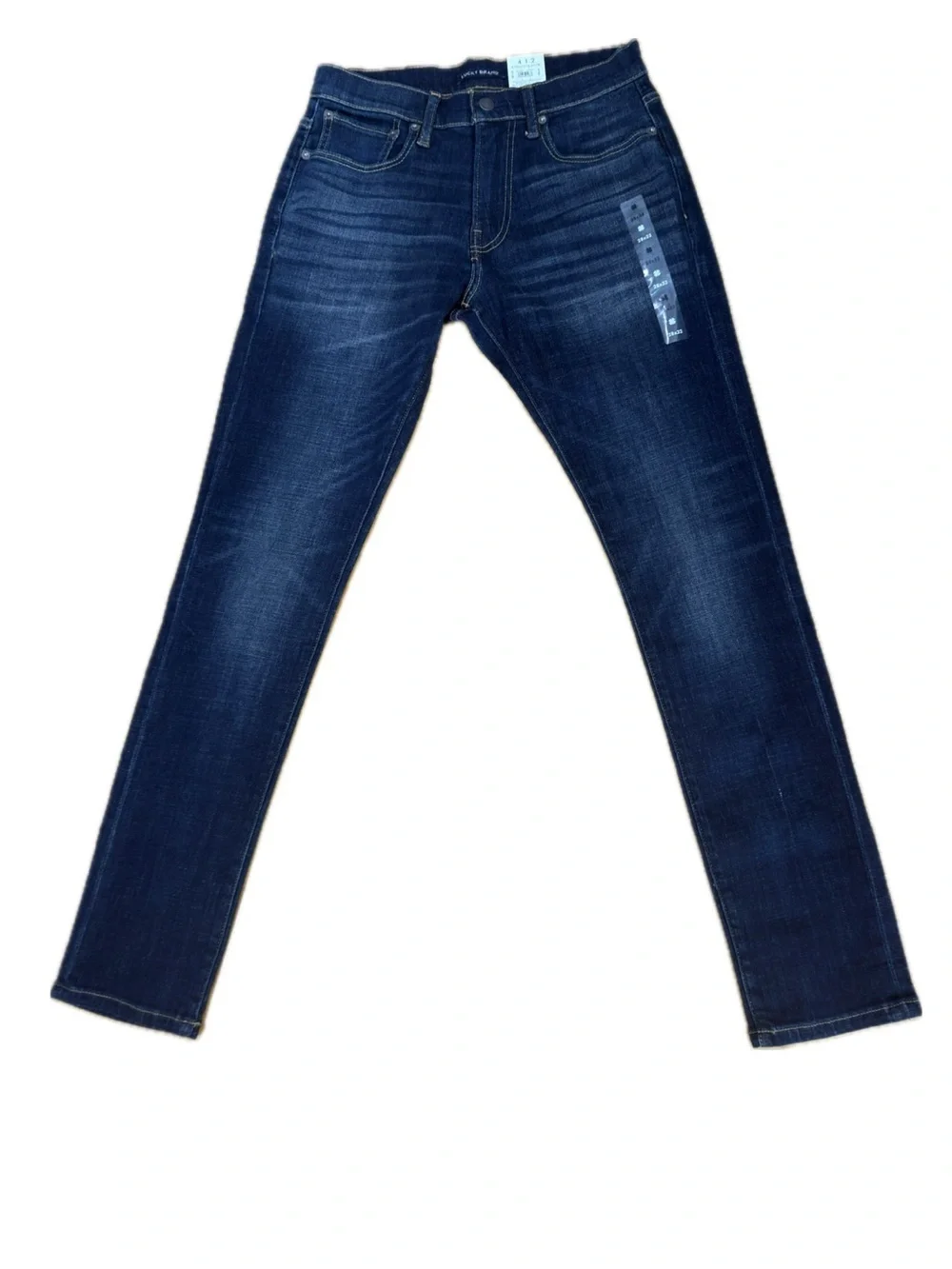 NWT Lucky Brand ☘️ Athletic Slim Jeans 412 Coolmax All Season Size 28 X 32 New
