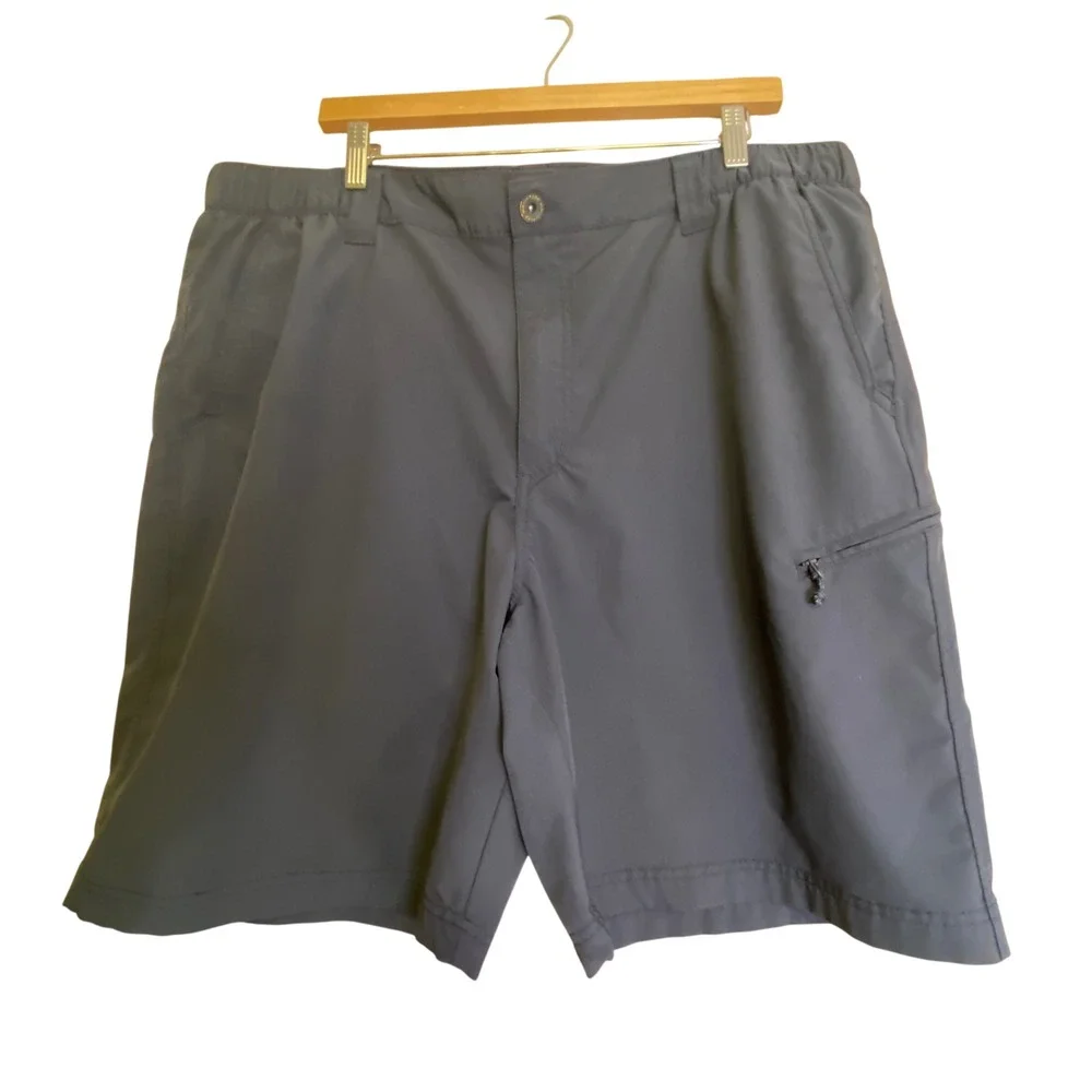 Weatherproof Vintage Mens 40 Utility Shorts Gray Performance Stretch Golf Hiking
