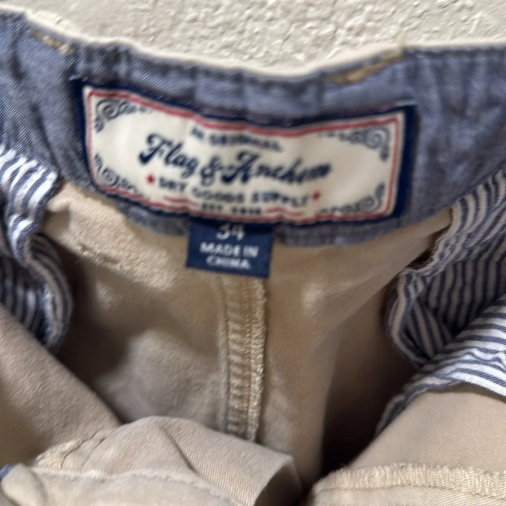 Flag & Anthem Men’s Khaki Shorts - 34