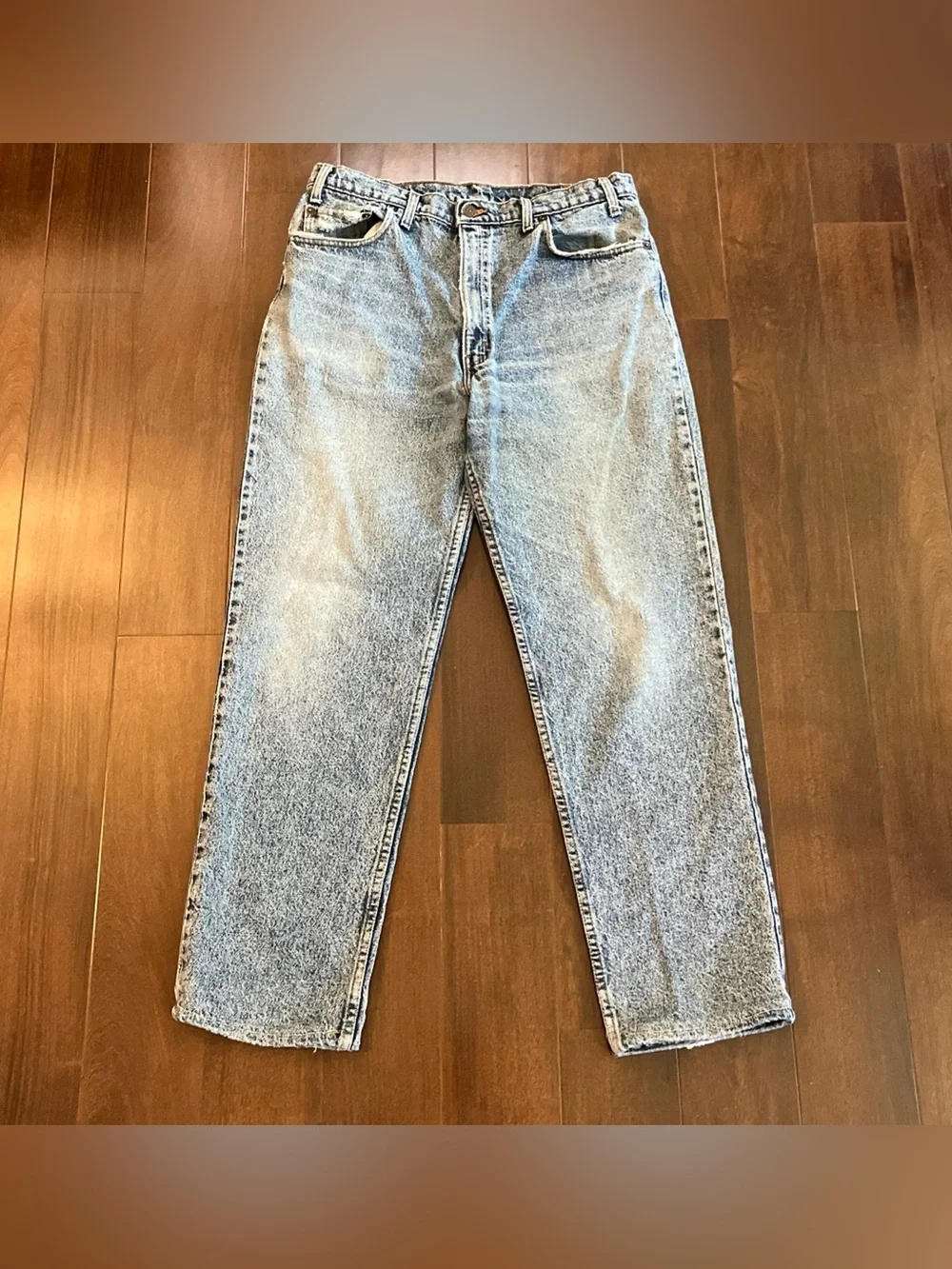 Relaxed Light Wash Men’s Jeans - Casual Straight Fit