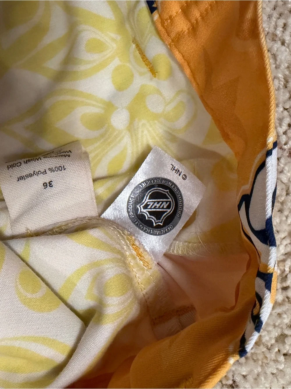 Loudmouth Nashville Predators Shorts 36w, 7” inseam Excellent condition