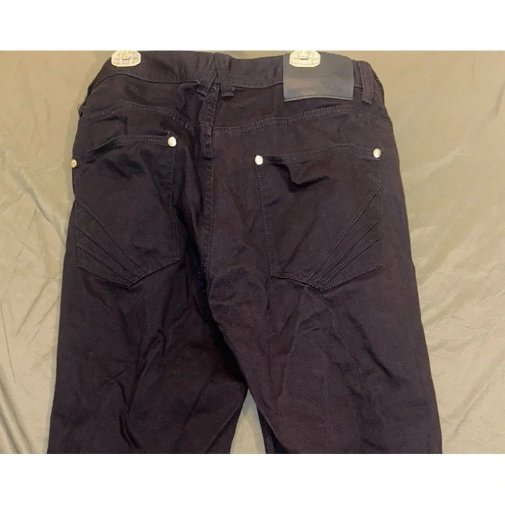 Y2K Akademiks Artfully Crafted Collection Navy Blue Jeans Mens 46 x 34 Denim VTG