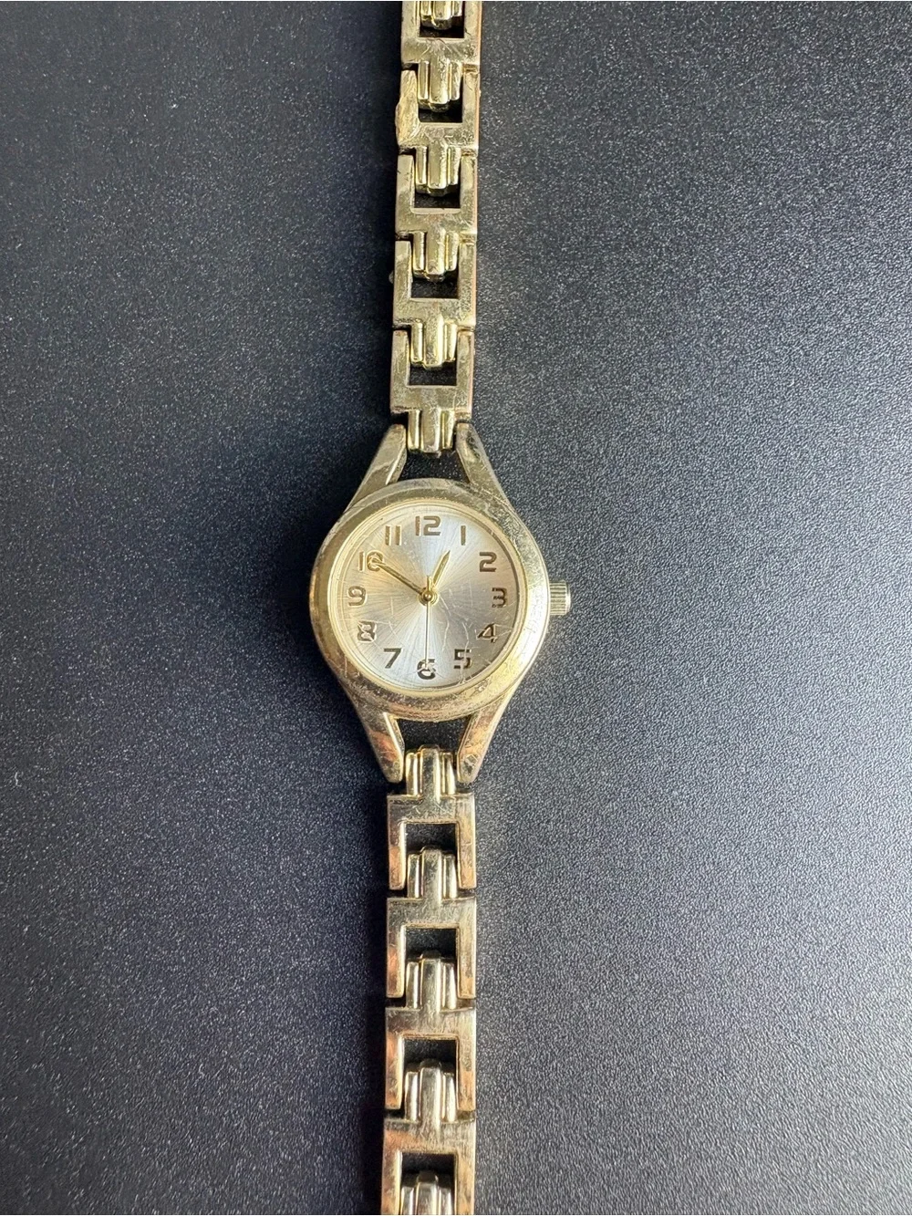 Vintage Gold‎ Tone Women's Bracelet Watch