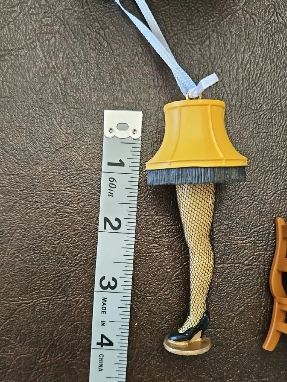 Hallmark A Christmas Story Ralphie 40th Anniversary and leg Lamp ornament