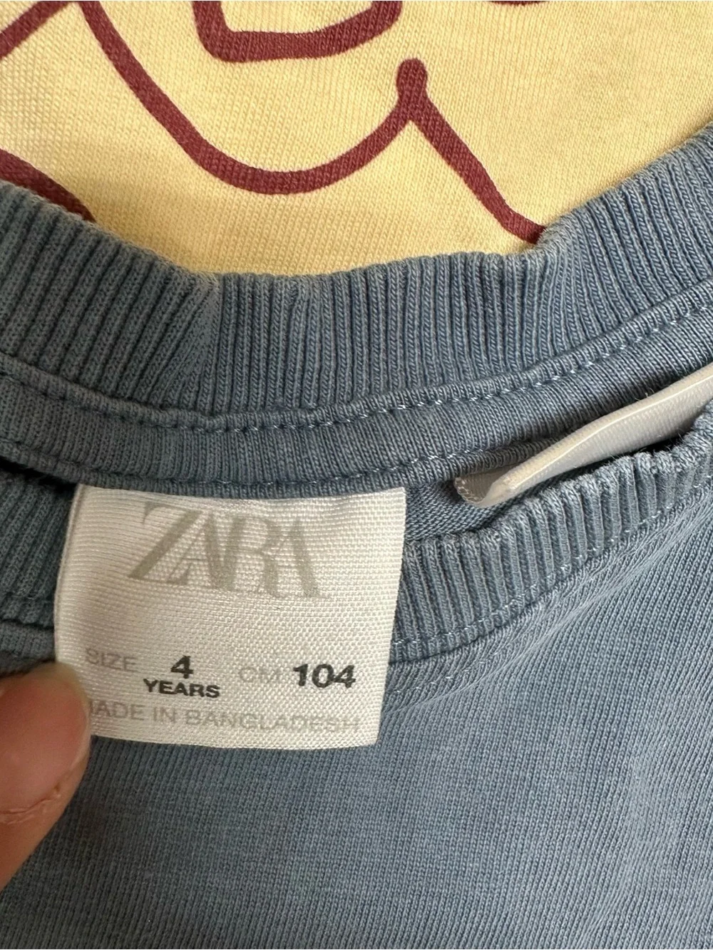 Zara white tee