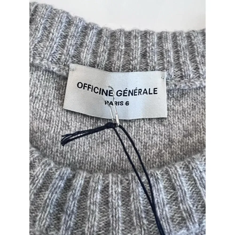$789 officiate generale Manila Wool Sweater Size Large