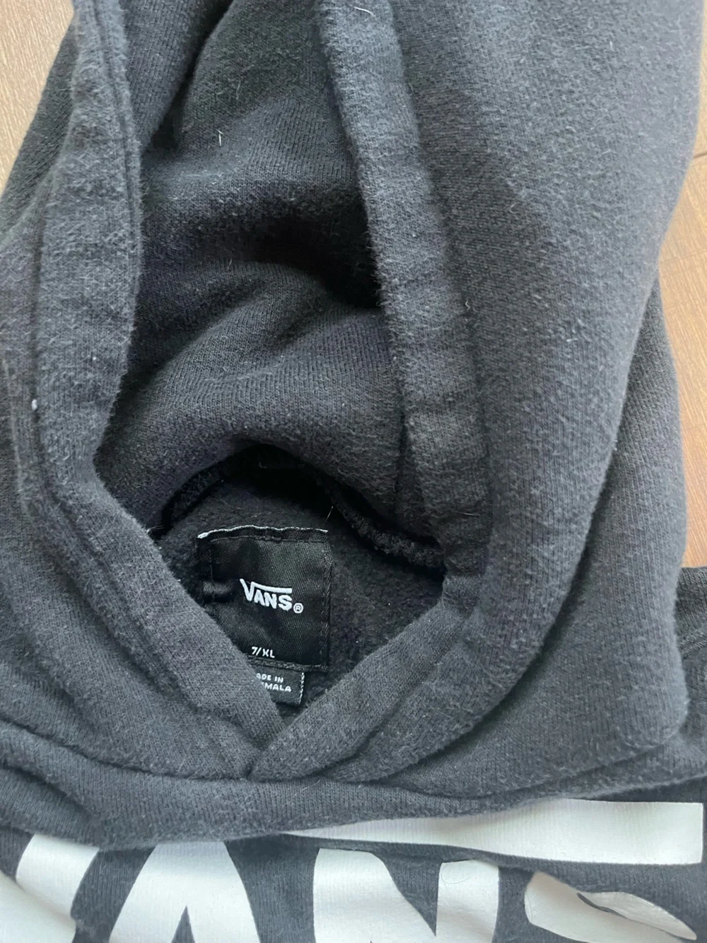 Vans black hoodie