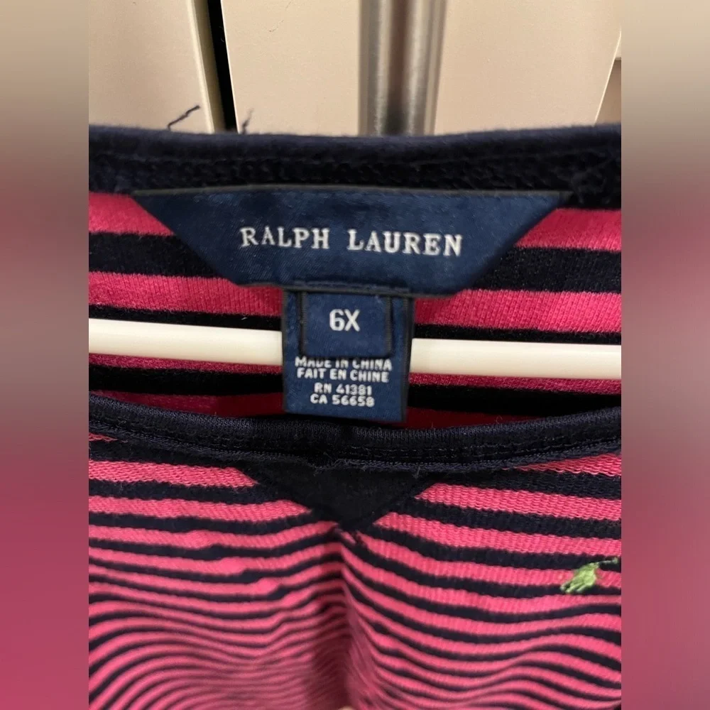Ralph Lauren long sleeve t, size 6x, NWT
