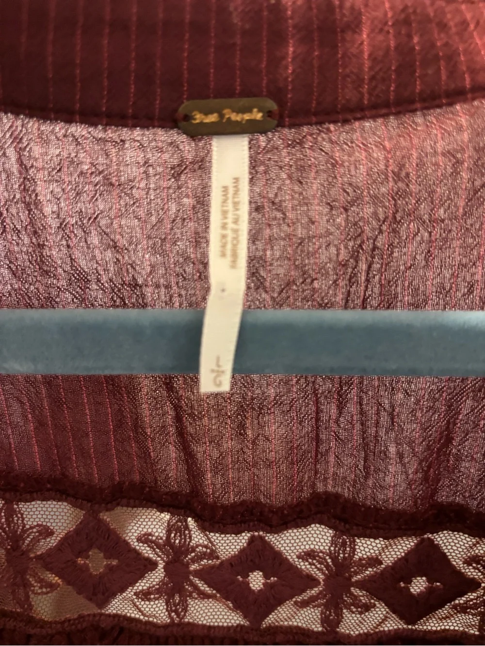 Free People bohemian neck