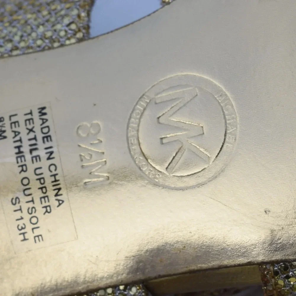 Michael Kors mk glitter sandals