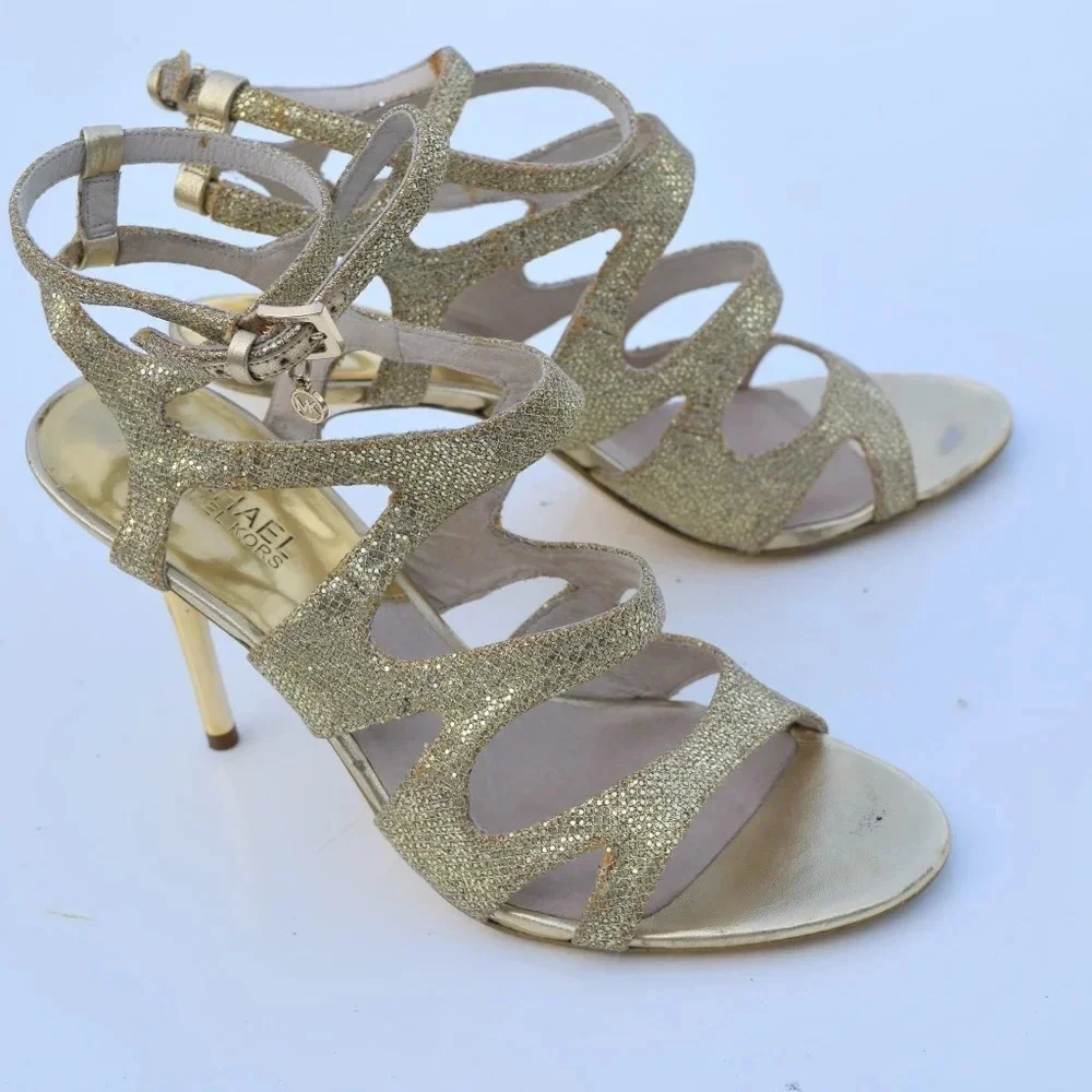 Michael Kors sandals wear heeled