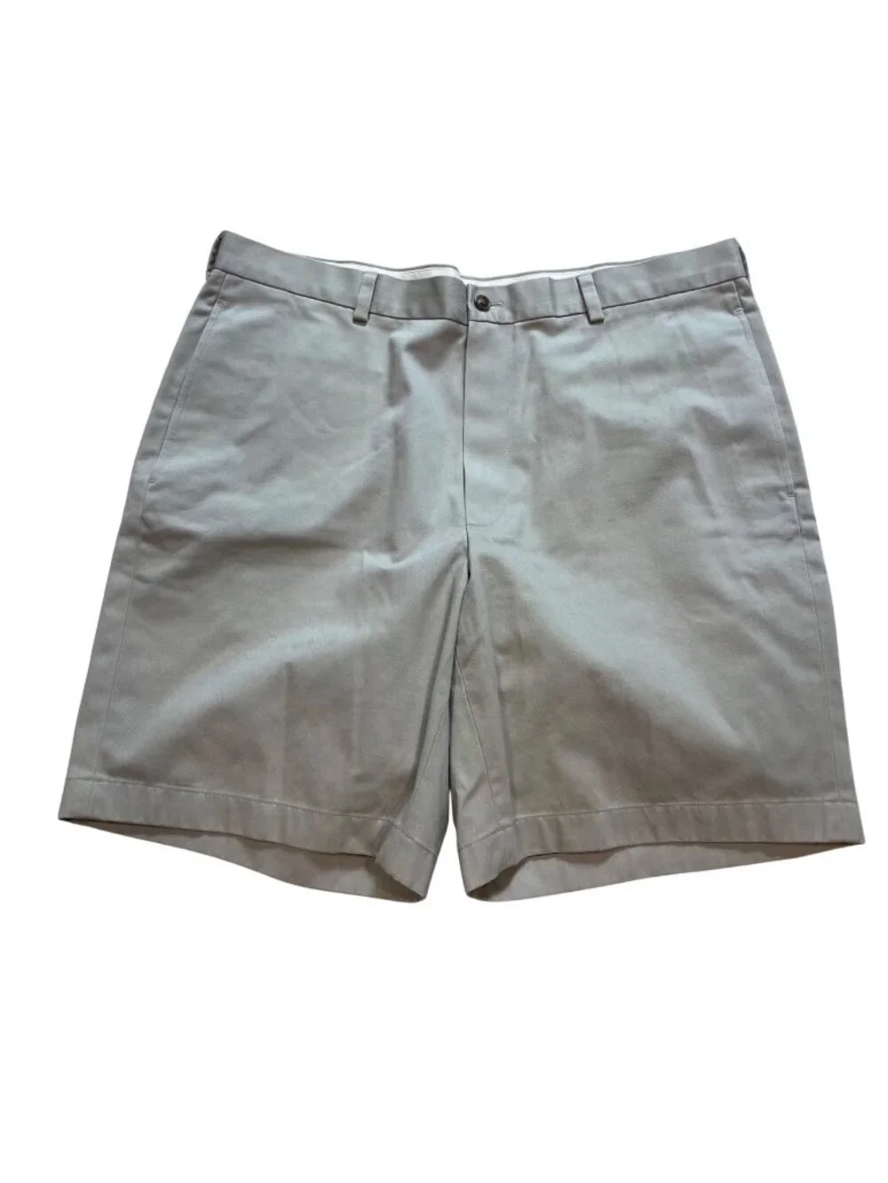 Brooks Brothers 346 Advantage Short Khaki Men's Size 38 Flat Front 9