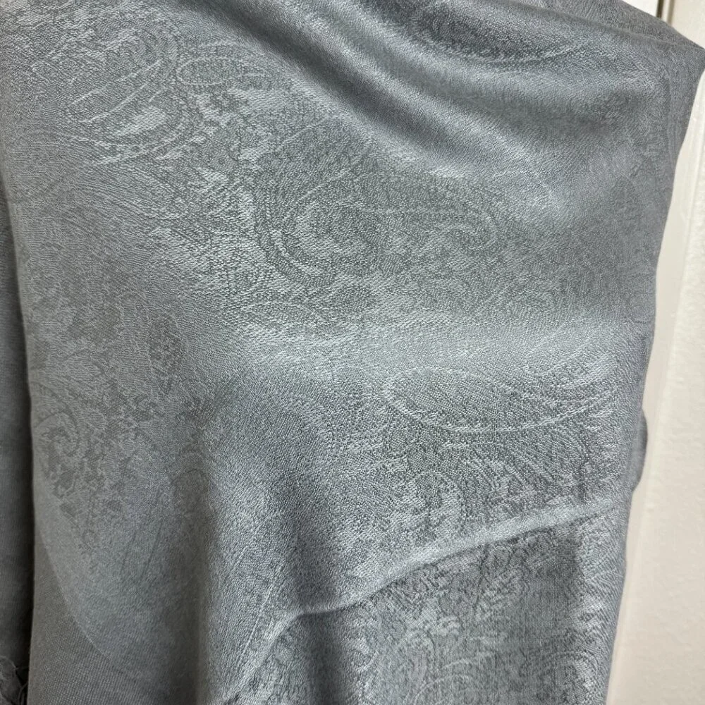 pashmina scarf good gray