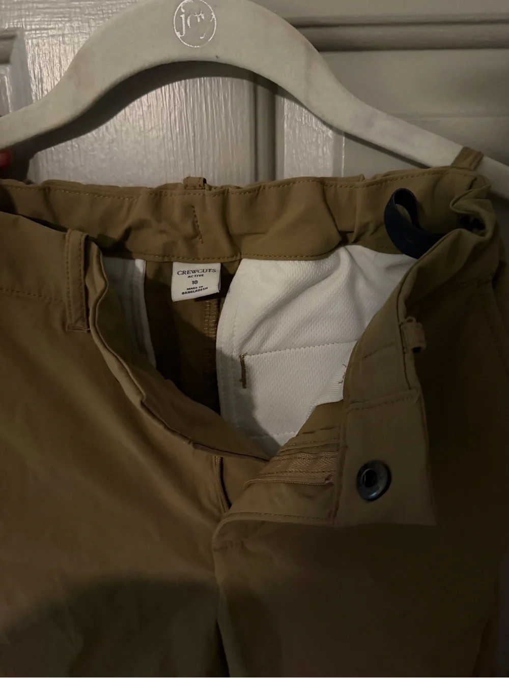 J. Crew practices worn sporty