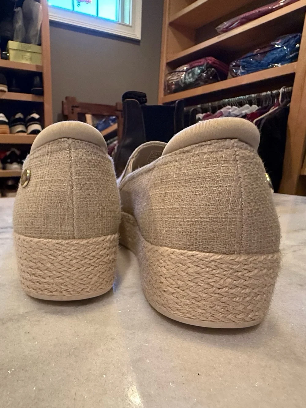 Skechers Martha Stewart Slip-on platform espadrilles