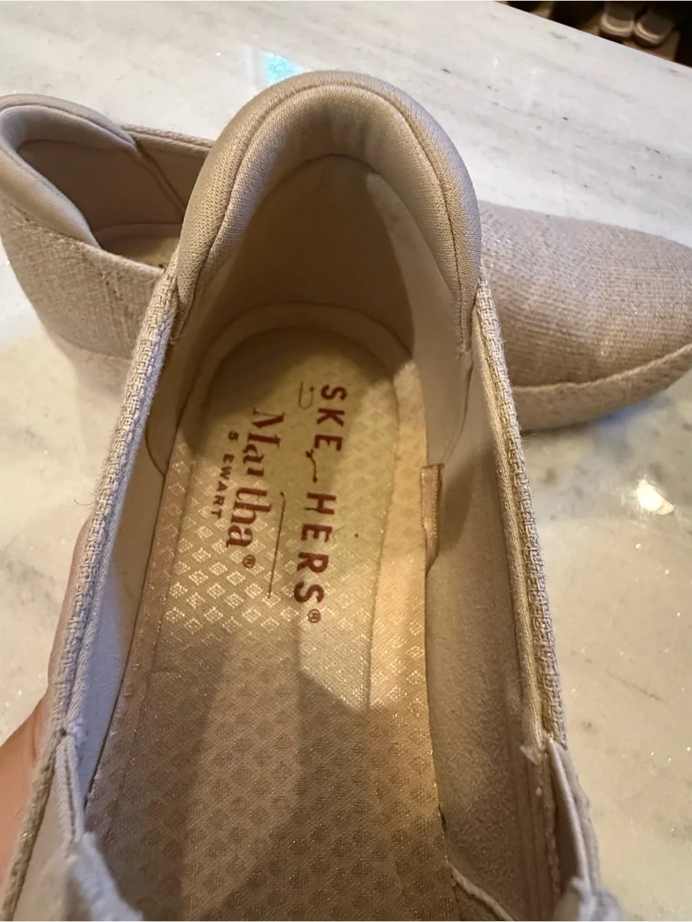 Skechers Martha Stewart Slip-on platform espadrilles