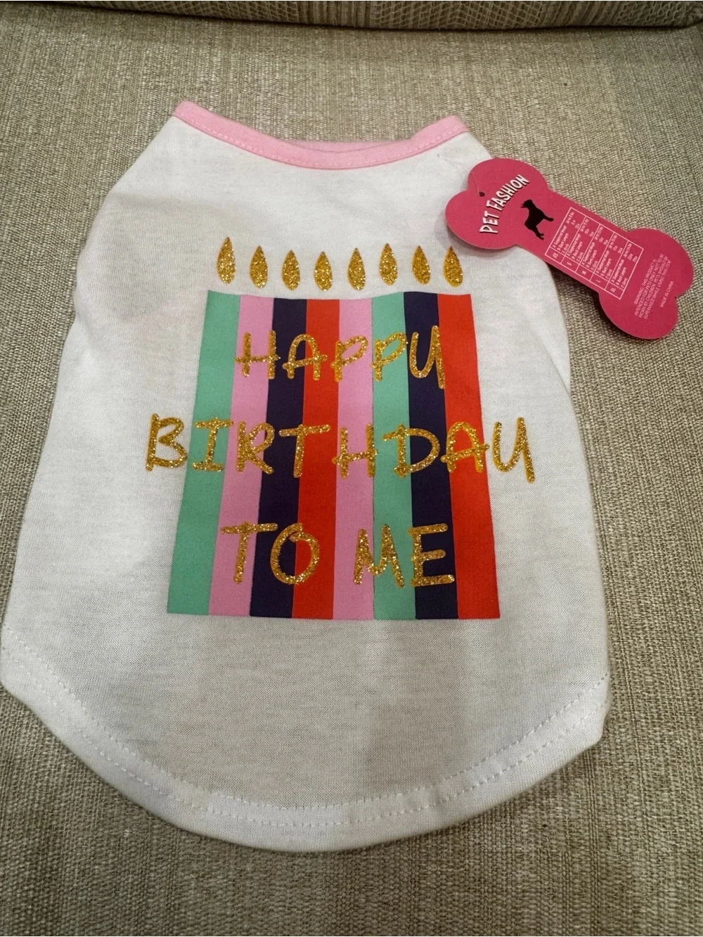 NWT “Happy Birthday To Me