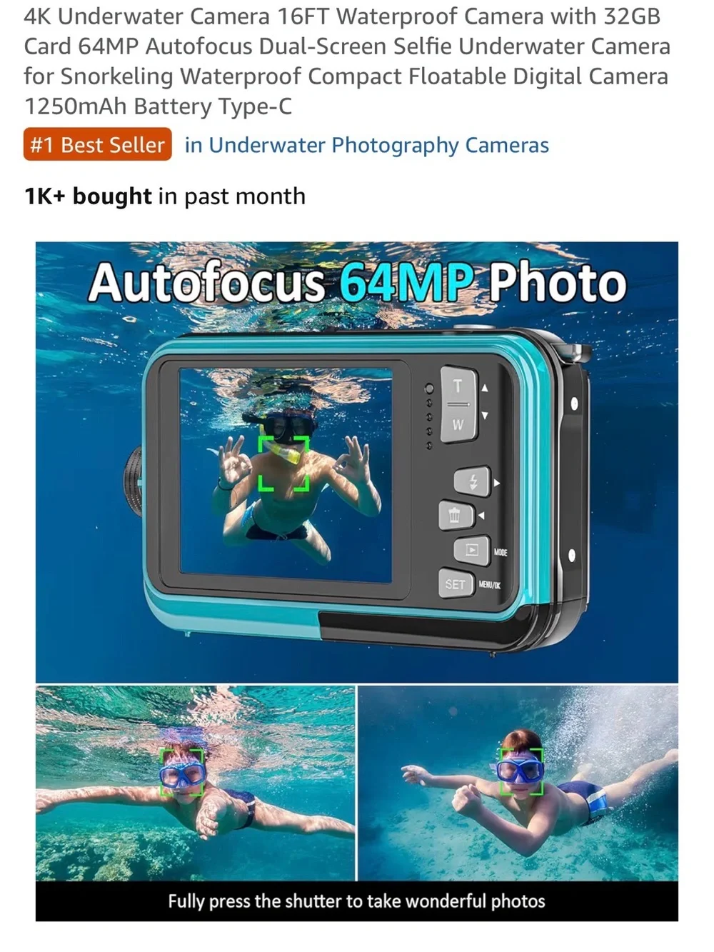 N/A blue waterproof